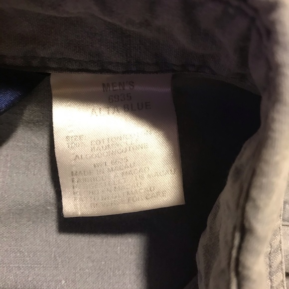 Vintage Woolrich denim button down XL - Picture 3 of 5